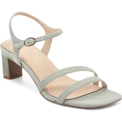 Rockport Teddy Ankle Strap Sandal In White