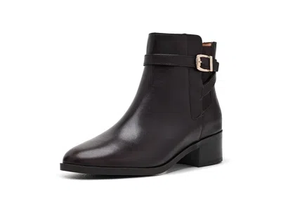 Rockport Teegan Women's Boots Dark Brown Leather: 8.5 M (b)