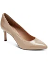 Rockport Total Motion 75mmpth Womens Leather Comfort Pumps In Brown
