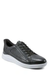 Rockport Trenner Leather Sneaker In Black
