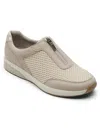 ROCKPORT TRU STRIDE CENTER ZIP WOMENS MESH SLIP-RESISTANT CASUAL AND FASHION SNEAKERS