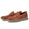 Rockport Truflex Dressports Cj1337 Penny Loafer Men Tan Leather Shoe Rhs6095 In Brown