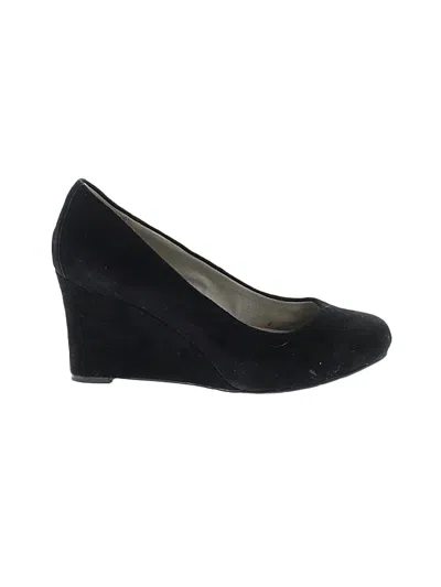 Pre-owned Rockport Wedges In Black
