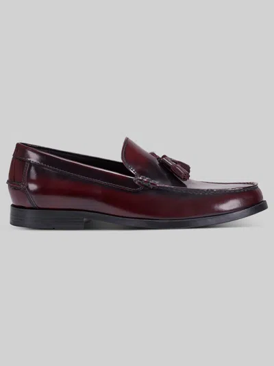 Rockport Whitlaw Tassel Dress Loafers In Red