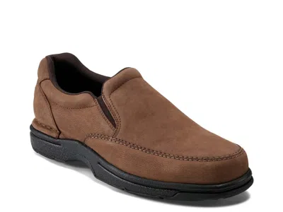 Rockport Wide Width Eureka Slipon In Brown