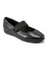 Rockport Aver 2 Ballet Flat In Black Leather