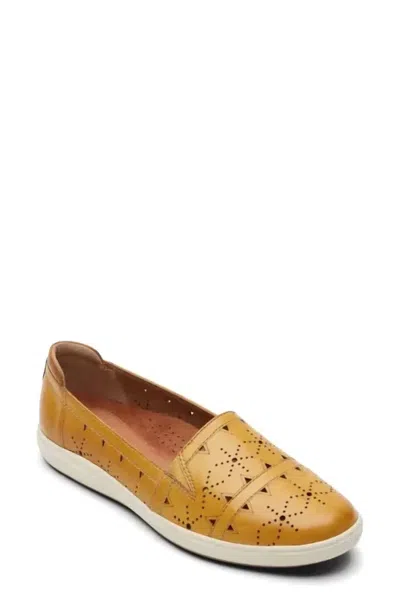 Rockport Women's Bailee Slip On Shoes In Sweet Corn In Yellow