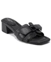 Rockport Women's Carsie Square Toe Dress Sandals In Black