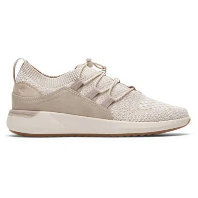 Rockport Women's Ch Skylar Bungee Sneaker In Dove In Neutral