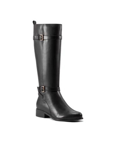 ROCKPORT WOMEN'S HARPER WIDE CALF WATERPROOF CASUAL BOOTS