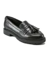 Rockport Kiara Tassel Loafer In Black Leather