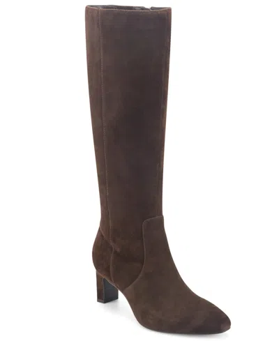 Rockport Women's Mabel Tall Total Motion Dress Boots In Brown