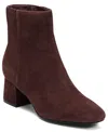 Rockport Women's Okaeli Zipper Booties In Burgundy