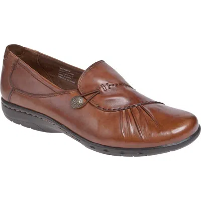 Rockport Women's Paulette Slip-on Flats In Almond In Brown