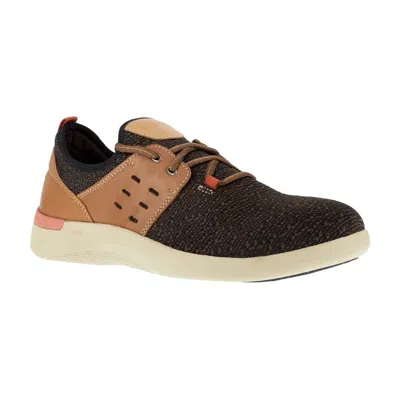 Rockport Women's  Truflex Rk4690 Sneaker Brown Composite Toe Work Shoes Zap1365