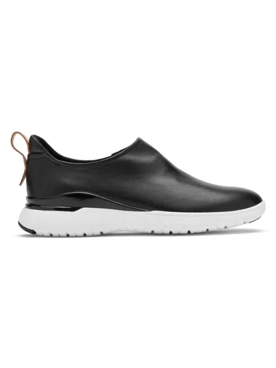 Rockport Women's Total Motion Sport High Slip On Sneakers In Black
