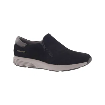 Rockport Women's Trustride Slip On Sneakers In Black