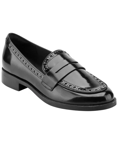 Rockport Vianna Faux Leather Loafer In Black