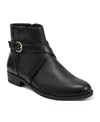 Rockport Vicky Womens Leather Criss-cross Ankle Boots In Black