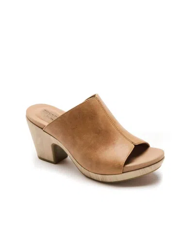 Rockport Women's Vivianne Sandal In Honey In Gold