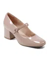 Rockport Xena Mary Jane Pump In Medium Natural Patent