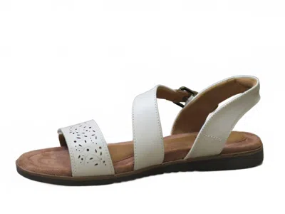 Rockport Women's Zion 2 Piece Sandal In Cream In White