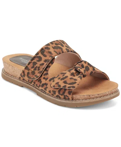 Rockport Zova Slide Sandal In Brown