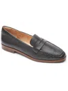 ROCKPORT WOMENS LEATHER SLIP-ON LOAFERS