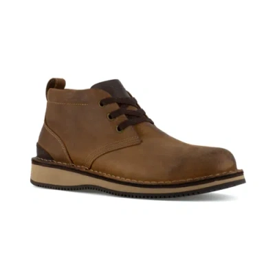 Pre-owned Rockport Works Men's Prestige Point Steel Toe Chukka Work Boot Brown - Rk2801, B
