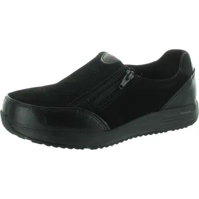 Rockport Works Womens Slip Resistant Suede Work & Safety Shoes In Multi