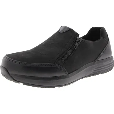 Rockport Works Womens Steel Toe Leather Work & Safety Shoes In Black