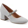 Rockport Zena Mary Jane Pump In Light Gray