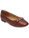 ROCKPORT ZOIE CHAIN BALLET WOMENS FAUX LEATHER DRESSY MOCCASINS