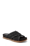 Rockport Women's Zora Open Toe Casual Flat Sandals In Black