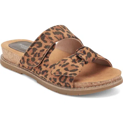 Rockport Zova Slide Sandal In Brown