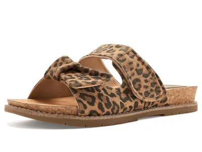 Rockport Zova Women's Wedge Shoes Leopard Suede: 5.5 M (b) In Brown
