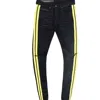 Rockstar Original Men's Cedric Jean In Black/yellow In Multi