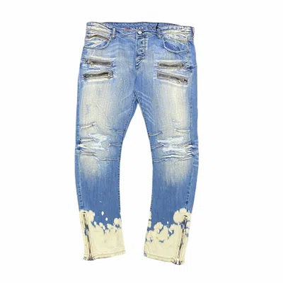 Rockstar Original Men's Denim Jeans In Blue Wash