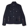Rockstar Original Men's Denim Rally Jacket In Black In Black