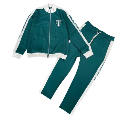 Rockstar Original Men's Hector Track Suit Set In Green In Blue