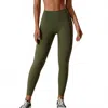 Rockstar Peach Marni Pocket Leggings In Olive In Green