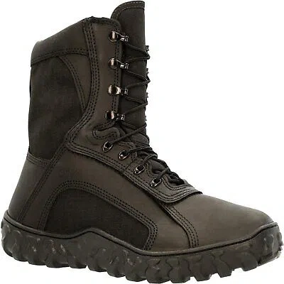 Pre-owned Rocky Black S2v 400g Insulated Tactical Military Boot