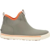 Rocky Drystrike Waterproof Gray & Orange Deck Boot In Green
