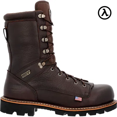 Pre-owned Rocky Elk Stalker Waterproof Composite Toe Work Boots Rkk0399 - All Sizes - In Brown