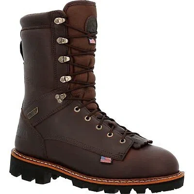 Pre-owned Rocky Elk Stalker Waterproof Outdoor Boot In Brown