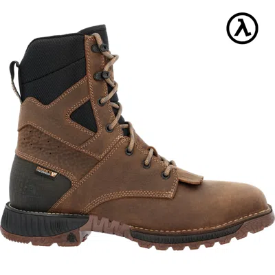 Pre-owned Rocky Hi-wire 8” Composite Toe Western Boots Rkw0427 - All Sizes - In Brown