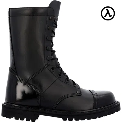 Pre-owned Rocky Lace Up Jump Military Boots Rkc147 - All Sizes - In Black