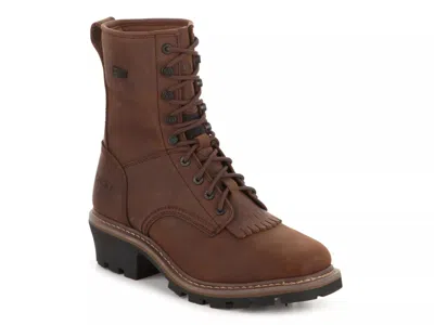 Rocky Logger Work Boot In Brown