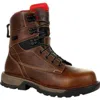 Rocky Men's Legacy 8" Composite Toe Boots In Brown In Brown