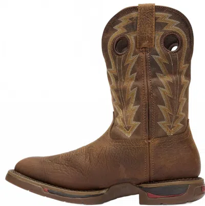 Rocky Men's Long Range 11" Waterproof Western Boot In Brown
